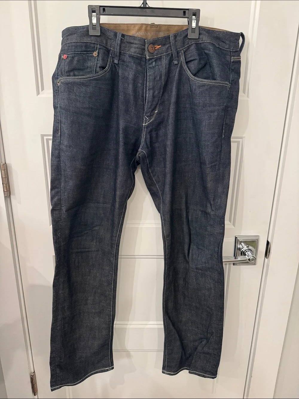 Banana Republic Indigo Slim Straight Jeans